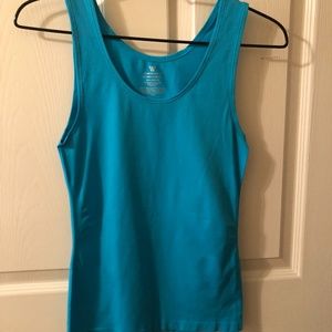 Worthington camisole / workout shirt.  Size: Small/Medium.  Color: Turquoise